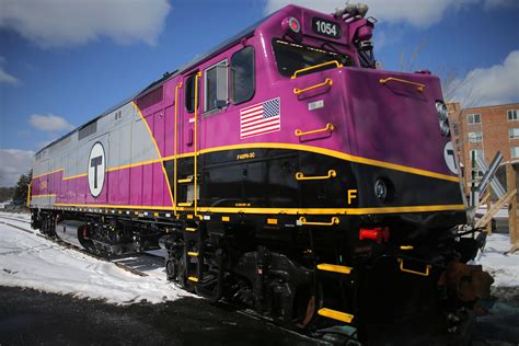The 77 bus , for example, is a diesel bus which runs beneath the overhead wire from Harvard to North Cambridge. . Mbta commuter rail